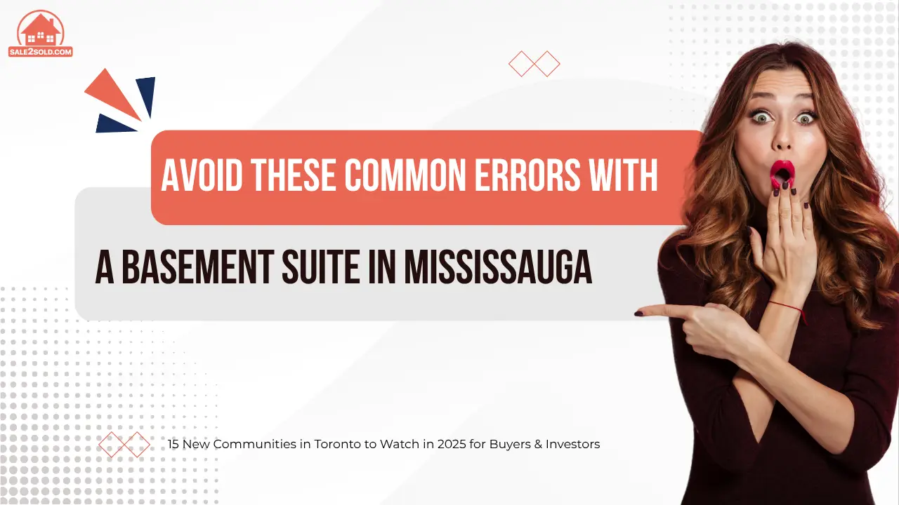 Avoid These Common Errors with a Basement Suite in Mississauga